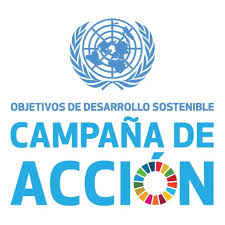 Action Campaign. Sustainable Development Goals. Campaña de Acción por los ODS.