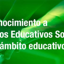 Reconocimiento a Centros Educativos Sostenibles
